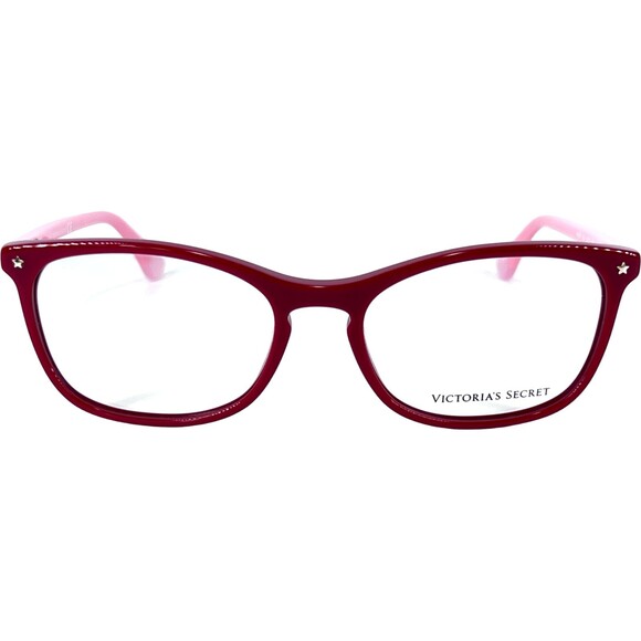 Victoria's Secret VS5007 Womens Eyeglass Frame 66A Shiny Red - Picture 1 of 3